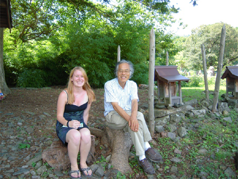 Fujimori KCP's Cameron Hempstead with Fujimori