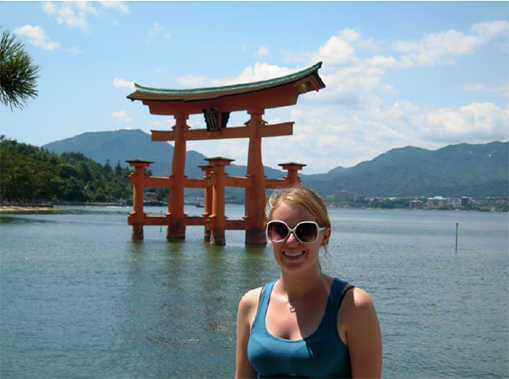 Miyajima KCP's Cameron Hempstead at Miyajama