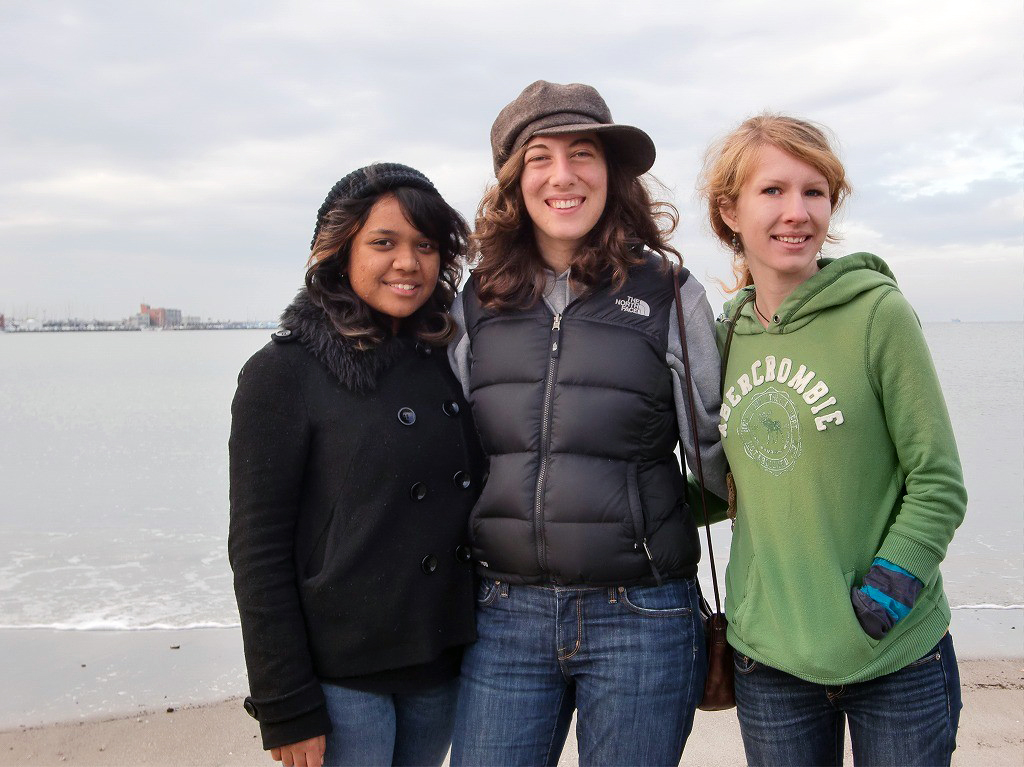 veganVeena KCP student Veena Aragam at far left