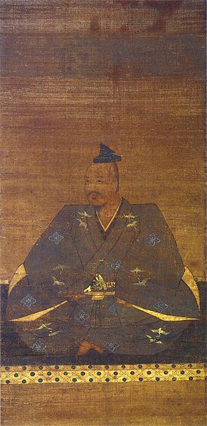 Portrait in silk of Takeda Shingen