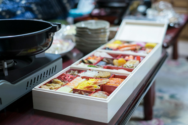 Japanese bento box.