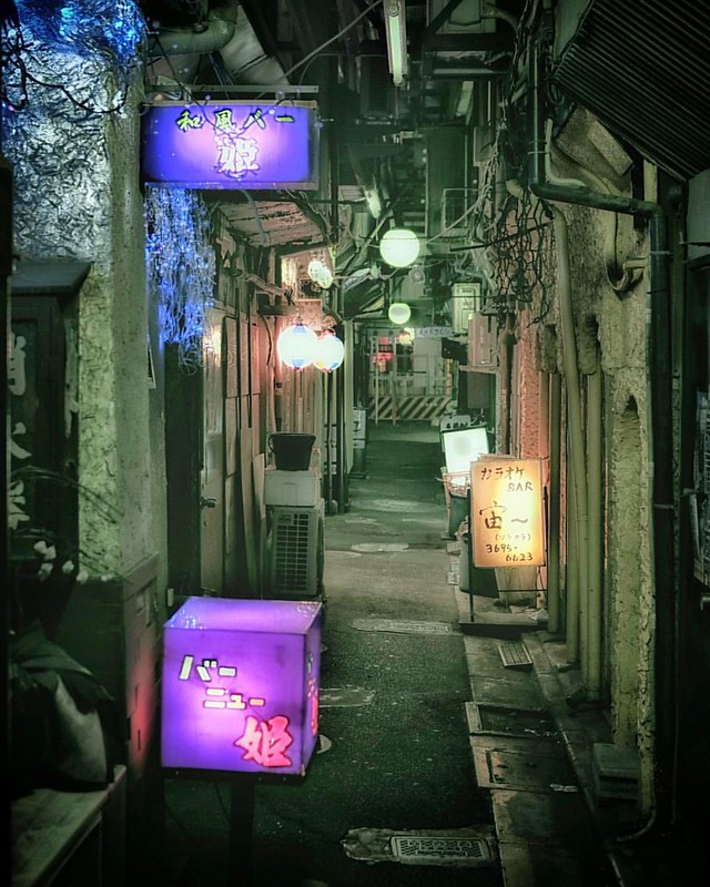 Tateishi alley, Japan.