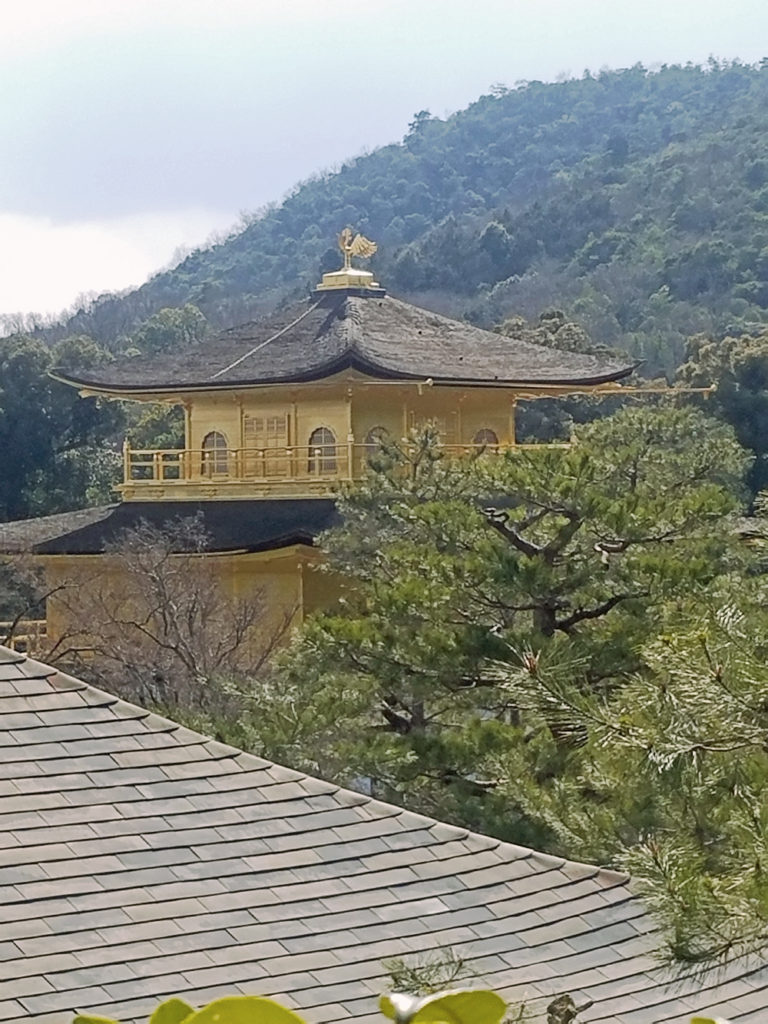 Kinkakuji (Golden Pavilion) in Kyoto.