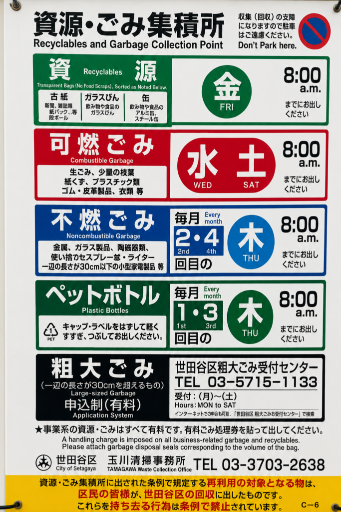garbage disposal rules
